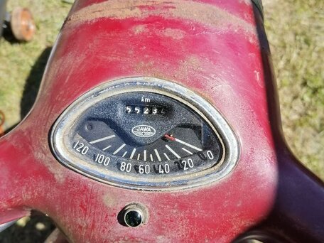 1963 Jawa 250, красный, 185000 рублей, вид 4