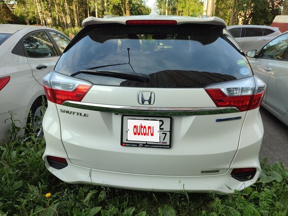 2017 Honda Shuttle II, белый, 1500000 рублей - вид 4