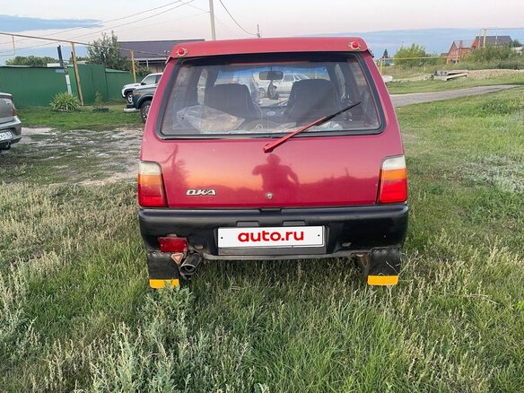 2002 Lada (ВАЗ) 1111 Ока, красный - вид 5