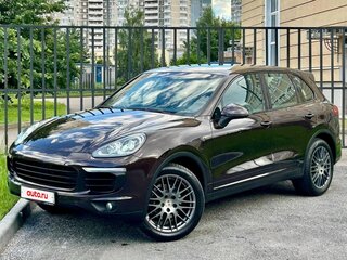 2015 Porsche Cayenne Diesel II Рестайлинг (958), коричневый, 3990000 рублей, вид 1