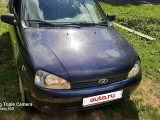 2007 Lada (ВАЗ) Kalina I, фиолетовый, 160000 рублей, вид 3