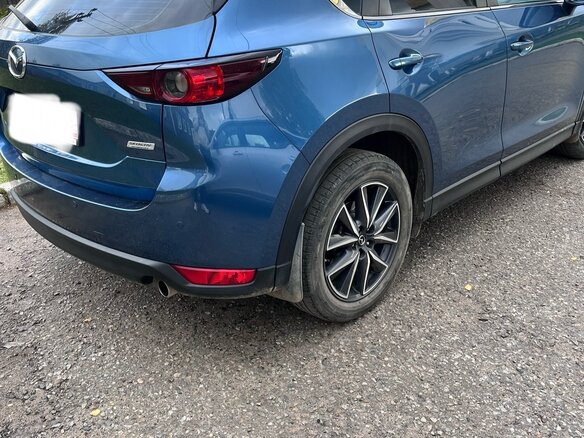 2018 Mazda CX-5 II, голубой - вид 4