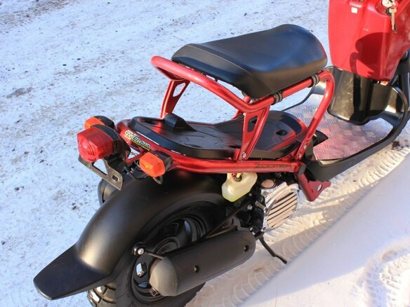 2006 Honda Zoomer, красный, 147000 рублей - вид 5