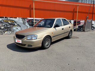 2005 Hyundai Accent ТагАЗ II, золотистый, 380000 рублей, вид 1