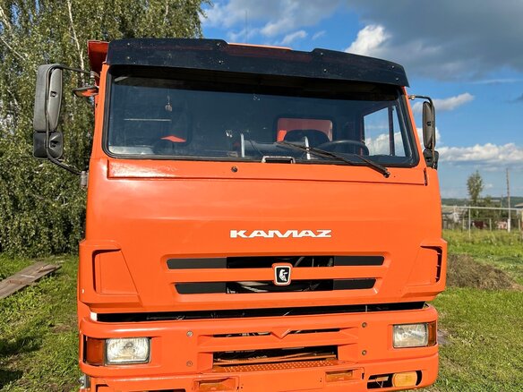 2004 КамАЗ 6520, оранжевый, 1100000 рублей - вид 1