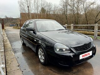2009 Lada (ВАЗ) Priora I, чёрный, 235000 рублей, вид 3