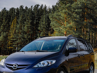 2007 Mazda 5 I (CR) Рестайлинг, синий, 850000 рублей, вид 1