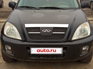 2008 Chery Tiggo (T11) I, чёрный, 520000 рублей, вид 1