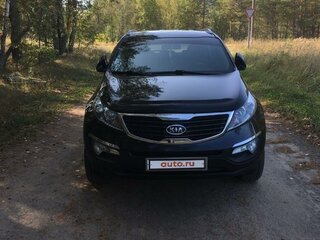 2011 Kia Sportage III, чёрный, 1300000 рублей, вид 3