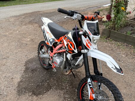 2023 Kayo Basic TT140, оранжевый, 75000 рублей, вид 3