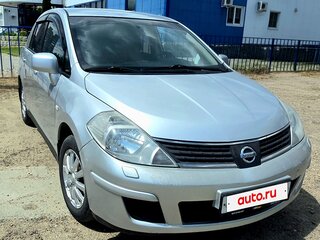 2007 Nissan Tiida I, серебристый, 540000 рублей, вид 4