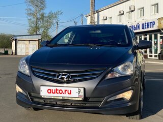 2015 Hyundai Solaris I Рестайлинг, серый, 1050000 рублей, вид 3