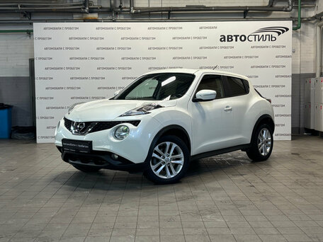 2017 Nissan Juke I Рестайлинг, белый, 1399000 рублей, вид 1