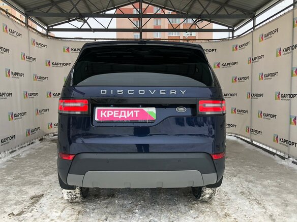 2018 Land Rover Discovery V, синий - вид 4