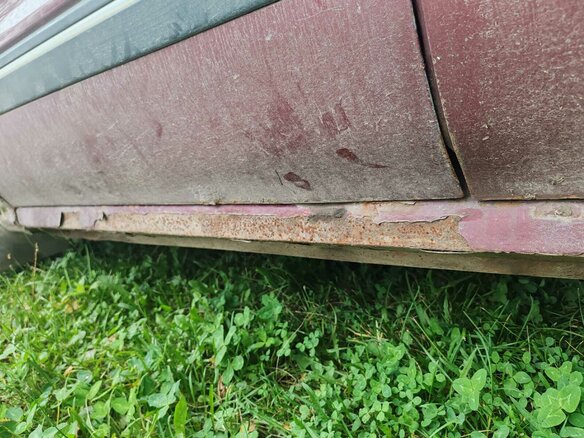 1990 Mitsubishi Galant VI, красный, 100000 рублей - вид 6
