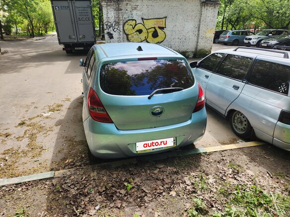 2009 Hyundai i20 I, голубой, 329000 рублей
