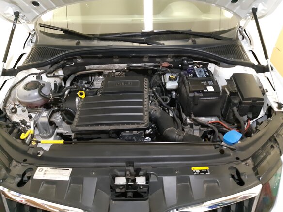 2018 Skoda Octavia III (A7) Рестайлинг, белый - вид 17