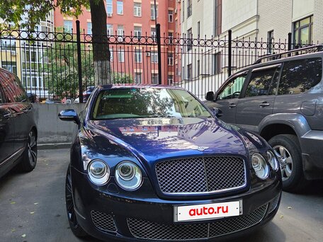 2008 Bentley Continental Flying Spur Speed, чёрный, 1850000 рублей, вид 4