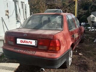 1996 Suzuki Swift II Рестайлинг, красный, 90000 рублей, вид 4