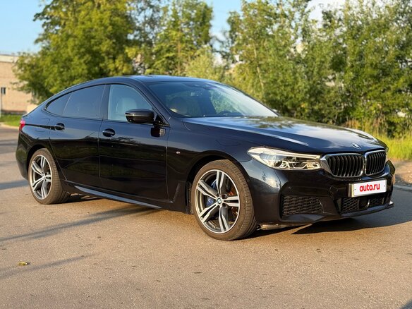 2018 BMW 6 серии Gran Turismo 640i xDrive IV (G32), синий, 4050000 рублей - вид 6