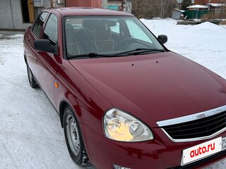 2008 Lada (ВАЗ) Priora I, красный, 400000 рублей, вид 2