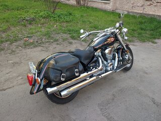 2003 Yamaha XV 1600 Road Star, чёрный, 630000 рублей, вид 4
