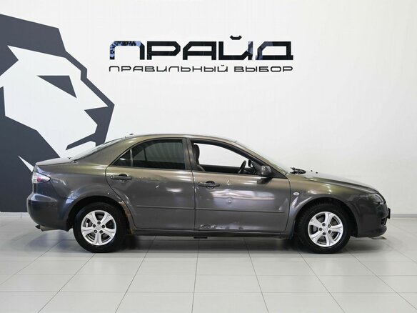 2006 Mazda 6 I (GG) Рестайлинг, серебристый - вид 6