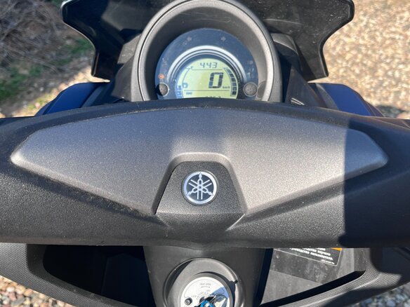 2021 Yamaha NMAX, синий, 350000 рублей - вид 9