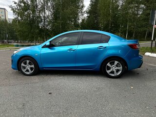 2010 Mazda 3 II (BL), голубой, 1100000 рублей, вид 4