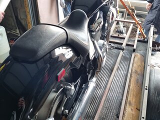 2010 Honda VT 1300CS Sabre, чёрный, 900000 рублей, вид 4