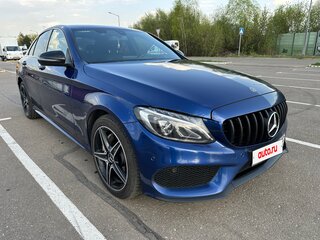 2017 Mercedes-Benz C-Класс 200 9G-TRONIC IV (W205), синий, 2300000 рублей, вид 3