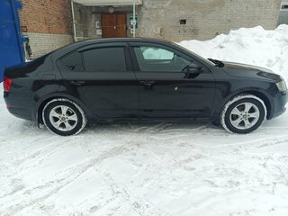 2014 Skoda Octavia III (A7), чёрный, 730000 рублей, вид 3