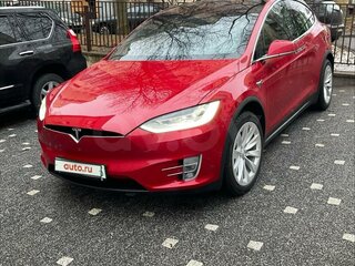 2020 Tesla Model X Long Range Plus I, красный, 6800000 рублей, вид 3