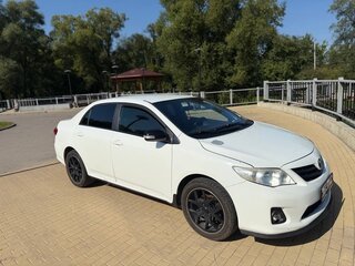 2012 Toyota Corolla X (E140, E150) Рестайлинг, белый, 1050000 рублей, вид 4