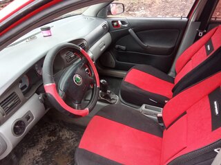 1997 Skoda Octavia I (A4), красный, 250000 рублей, вид 5