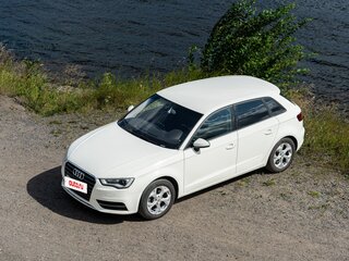 2013 Audi A3 III (8V), белый, 1350000 рублей, вид 1