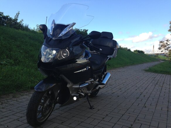 2013 BMW K 1600 GTL, серый - вид 1