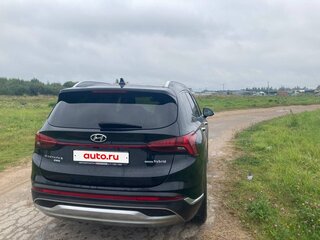 2022 Hyundai Santa Fe IV Рестайлинг, чёрный, 2570000 рублей, вид 4