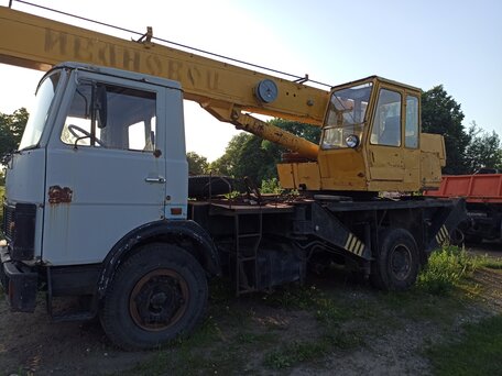 1992 МАЗ Автокраны, серый, 600000 рублей, вид 3