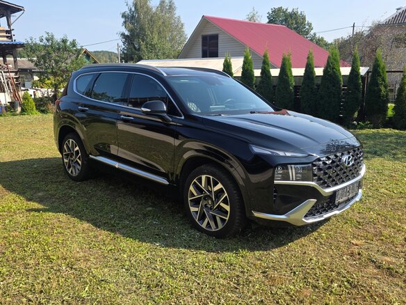 2020 Hyundai Santa Fe IV Рестайлинг, чёрный, 3261000 рублей - вид 3