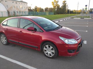 2010 Citroen C4 I Рестайлинг, красный, 400000 рублей, вид 1