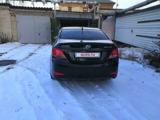 2015 Hyundai Solaris I Рестайлинг, чёрный, 640000 рублей, вид 5