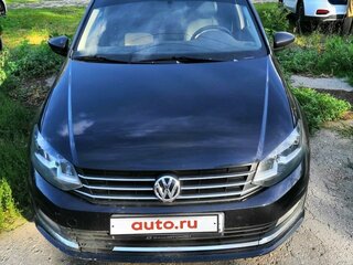 2018 Volkswagen Polo V Рестайлинг, чёрный, 1100000 рублей, вид 1