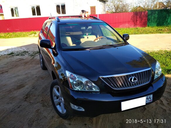 2005 Lexus RX 330 II, чёрный - вид 14