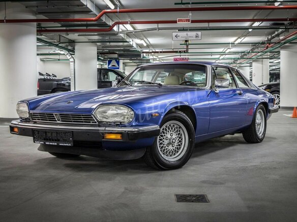 1989 Jaguar XJ I (Series 3), фиолетовый - вид 1