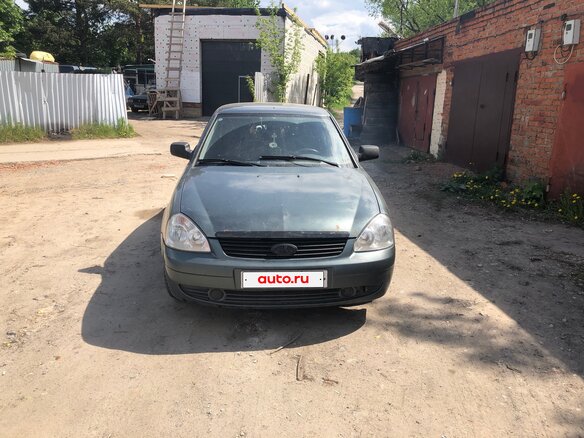 2011 Lada (ВАЗ) Priora I, серый, 400000 рублей - вид 1