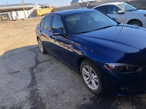 2017 BMW 3 серии 318i VI (F3x) Рестайлинг, синий, 2000000 рублей - вид 6