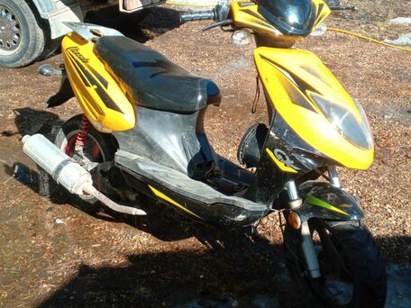 2011 GX moto Hot Rod, жёлтый, 53000 рублей, вид 2