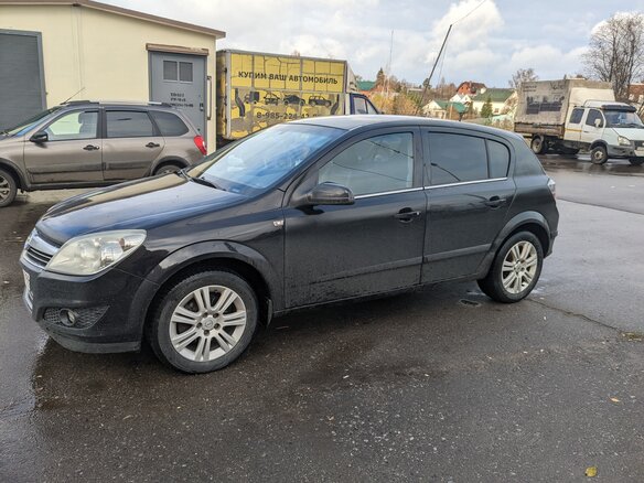 2007 Opel Astra H Рестайлинг, чёрный - вид 10