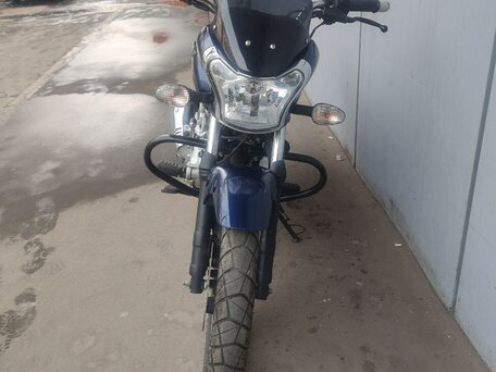 2017 Bajaj V 150, синий, 140000 рублей, вид 5